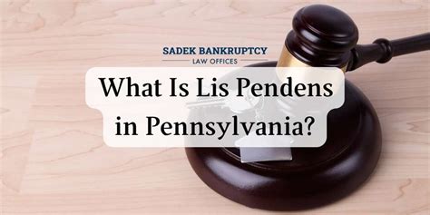 Unpacking Lis Pendens: What It Means for Property Owners