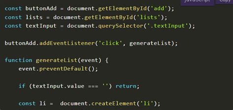 what is list in javascript