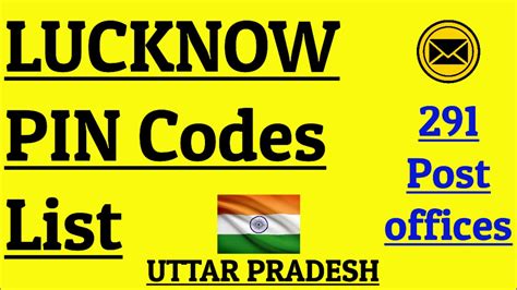 What Is Lucknow Pin Code