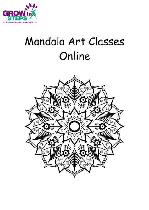What Is Mandala Art Class 10