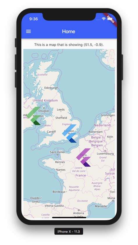 what is map in flutter