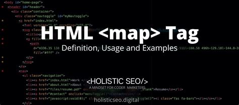 what is map tag in html