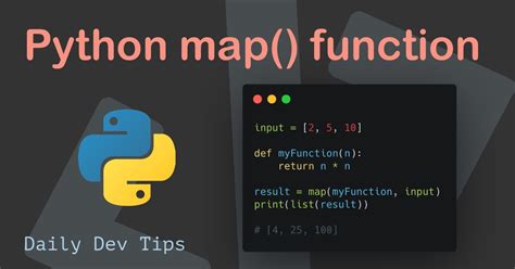 what is mapping in python