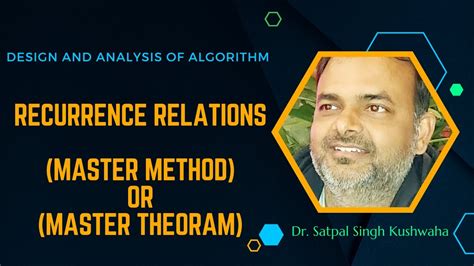 what is master method explain