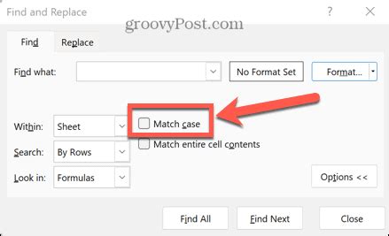 What Is Match Case In Excel