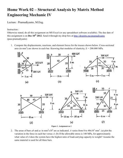 what is matrix structural analysis