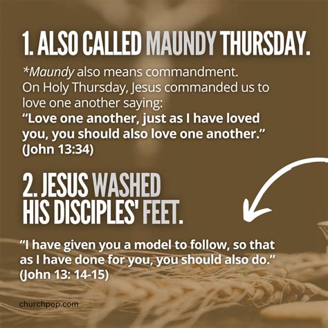 what is maundy thursday catholic