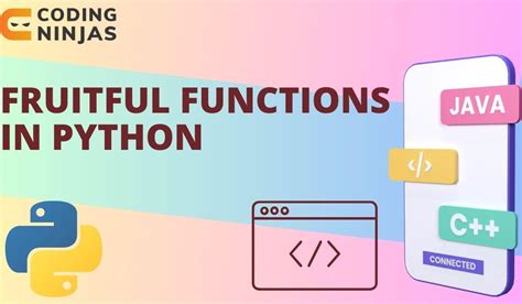 what is mean by fruitful function in python