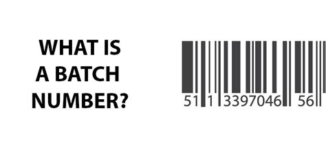what is meaning batch number