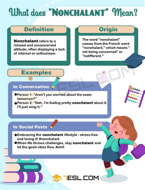 what is meaning of nonchalant in tagalog with example