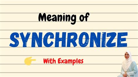what is meaning of synchronized