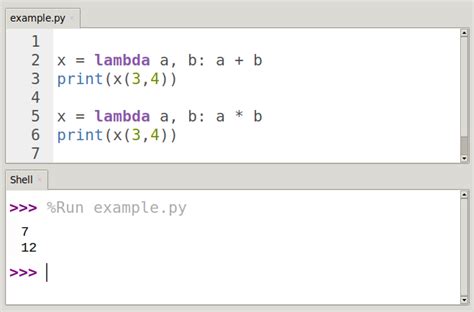 what is meant by anonymous function in python