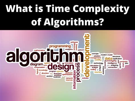 what is meant by time complexity of an algorithm