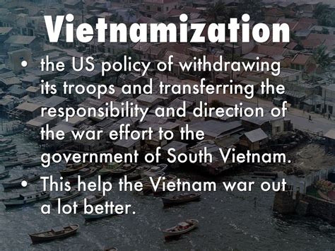 what is meant by vietnamization