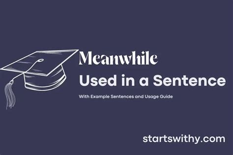 what is meanwhile use