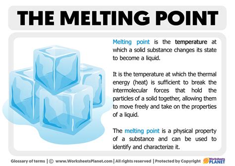 what is melting point examples