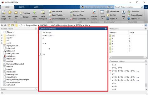 What Is Menu Command In Matlab