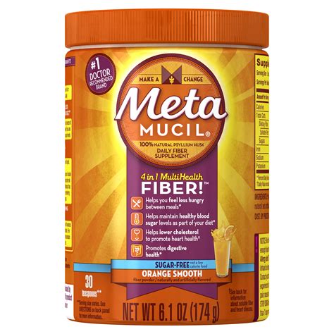 what is metamucil fiber good for