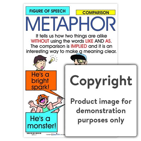 what is metaphor in figure of speech with examples