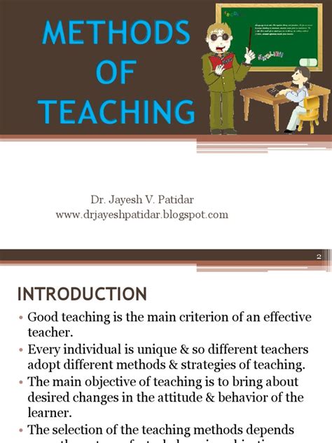 what is method of teaching pdf