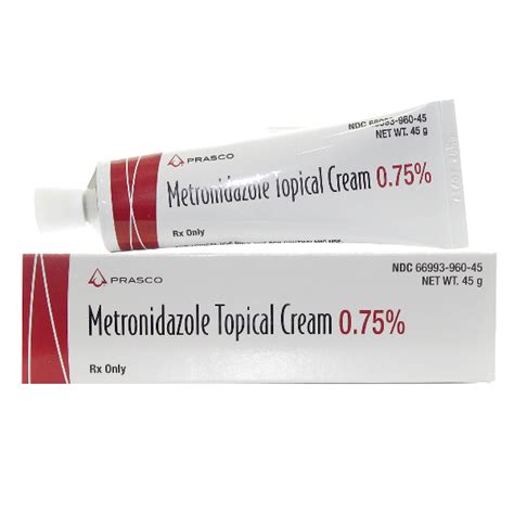 what is metronidazole topical prescribed for
