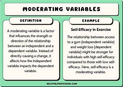 what is moderating variable in research methodology