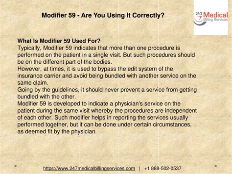 what is modifier 59 in medical coding