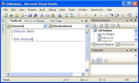 what is module in visual basic