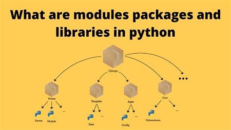 what is module package and library in python