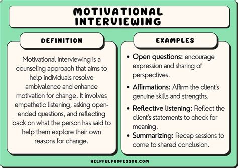 what is motivational interviewing and how does it work