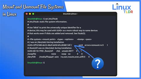 What Is Mounted Filesystem In Linux