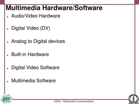 What Is Multimedia Hardware And Software