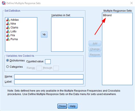 What Is Multiple Response Set In Spss