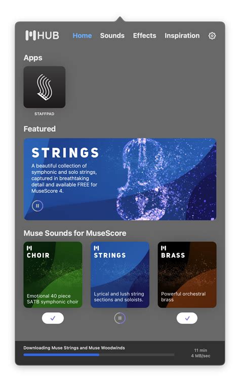 what is musescore hub