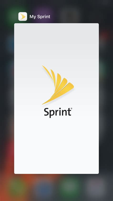 what is my sprint app