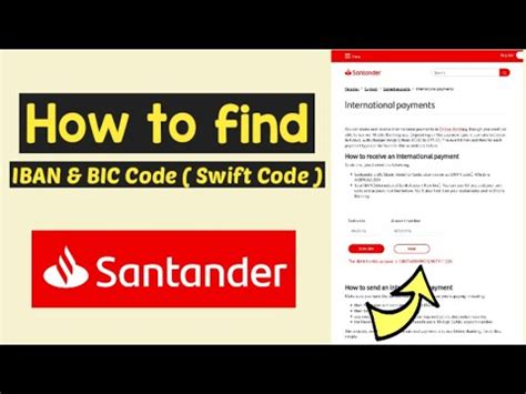 what is my swift code santander uk