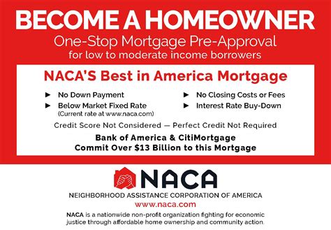 what is naca home buying program