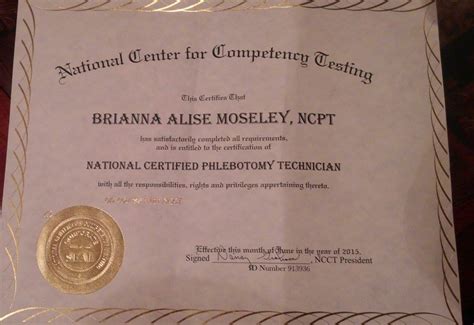 what is national certification