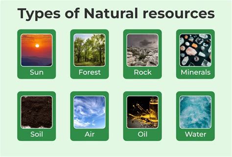 what is natural resources and discuss its types