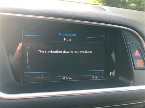 what is navigation system error