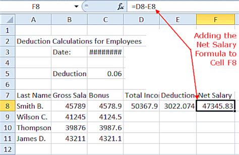 What Is Net Pay In Excel