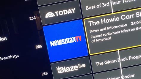 what is newsmax tv schedule