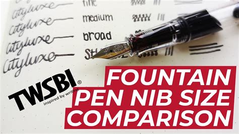 What Is Nib Size