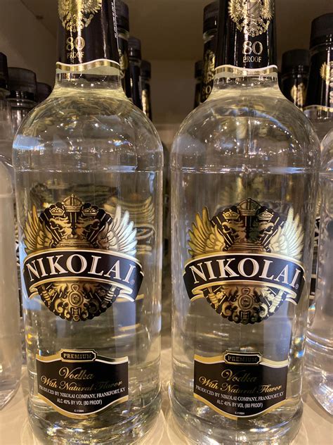 what is nikolai vodka made from