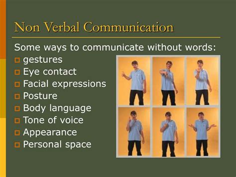 what is non verbal communication ppt