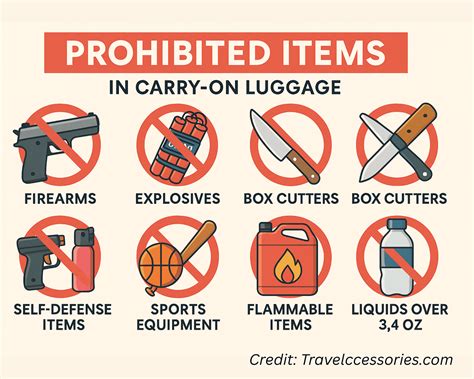 What Is Not Allowed In A Carry-On