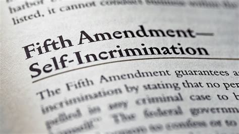 what is not included in the 5th amendment
