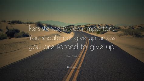 what is not persistence