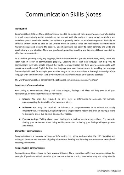 what is note making in communication skills