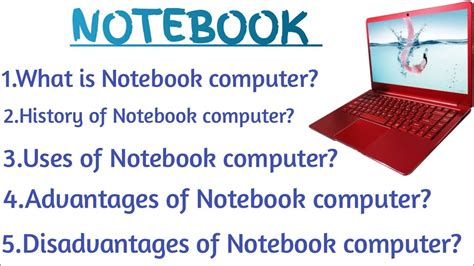 what is notebook computer explain